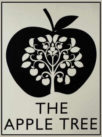 The Apple Tree sign