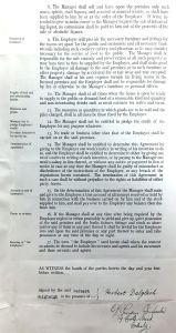 Crown & Thistle tenancy agreement 1931