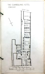 Cumberland ground floor plan (date unknown)